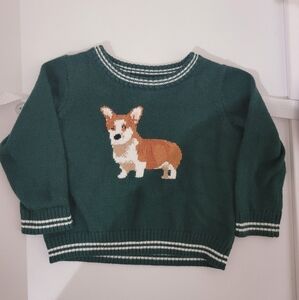 Janie and Jack Corgi Sweater